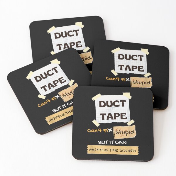 Item preview, Duck Tape Can't Fix Stupid Shirt, It Can Muffle the Sound designed and sold by FideliaShop.