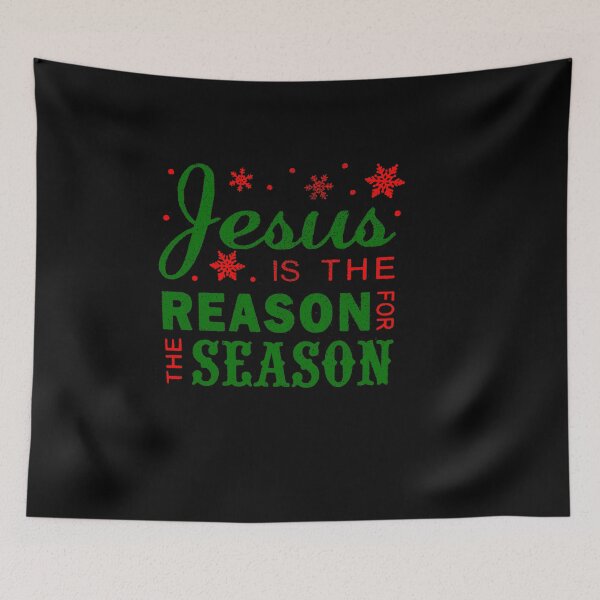 Item preview, JESUS IS THE REASON FOR THE SEASON designed and sold by sobriowslen.