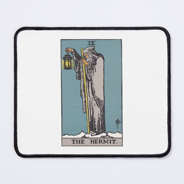 Item preview, The Hermit, Raider Waite Tarot, Divination Tarot designed and sold by snowshade.