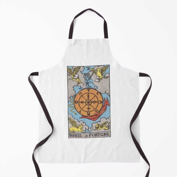 Item preview, Wheel of Fortune, Raider Waite Tarot, Divination Tarot  designed and sold by snowshade.