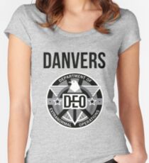 Camiseta entallada de cuello redondo Danvers