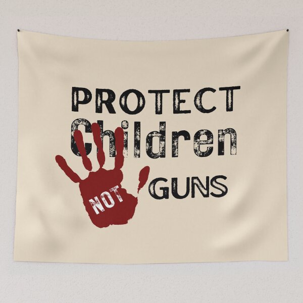 Item preview, Protect Children Not Guns designed and sold by aoichan3939.