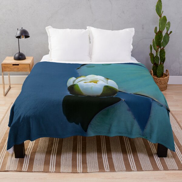 Item preview, White water lily in the pond - nature photography designed and sold by MarionsArt.