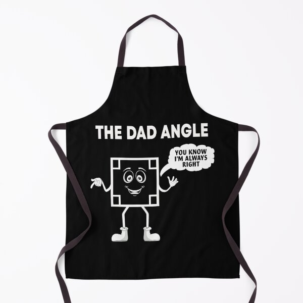 Item preview, The Dad Angle Funny Father's Day Dad who Loves Math Geometry designed and sold by 1Designology1.