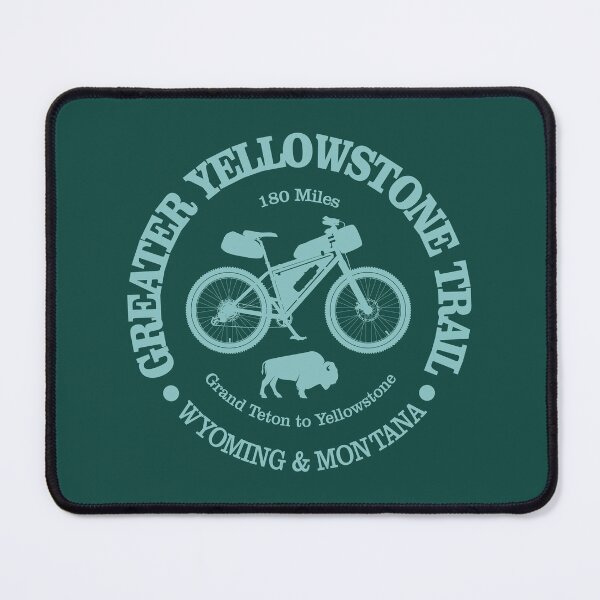 Item preview, Greater Yellowstone Trail (cycling) designed and sold by curranmorgan.