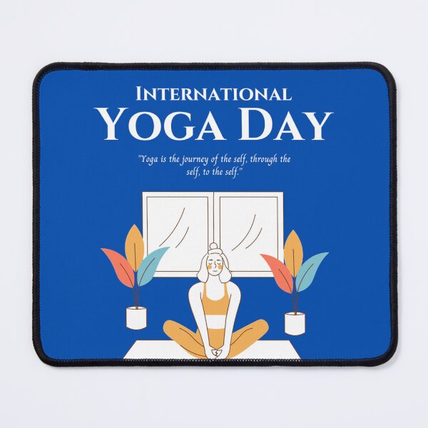 Item preview, International Yoga Day designed and sold by GetNew.