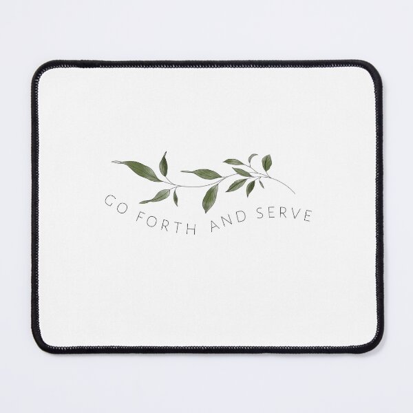 Item preview, Go forth and serve designed and sold by Handdrawnbyzoe.
