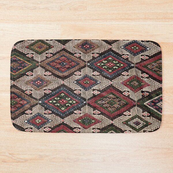 Item preview, Hand Woven Turkish Carpet with Lozenges designed and sold by nouveaudecor.