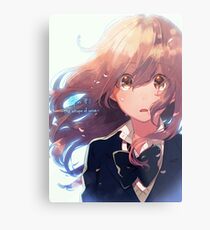 Shouko Nishimiya Metal Print