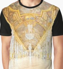 Camiseta gráfica Salón de los espejos de Versalles