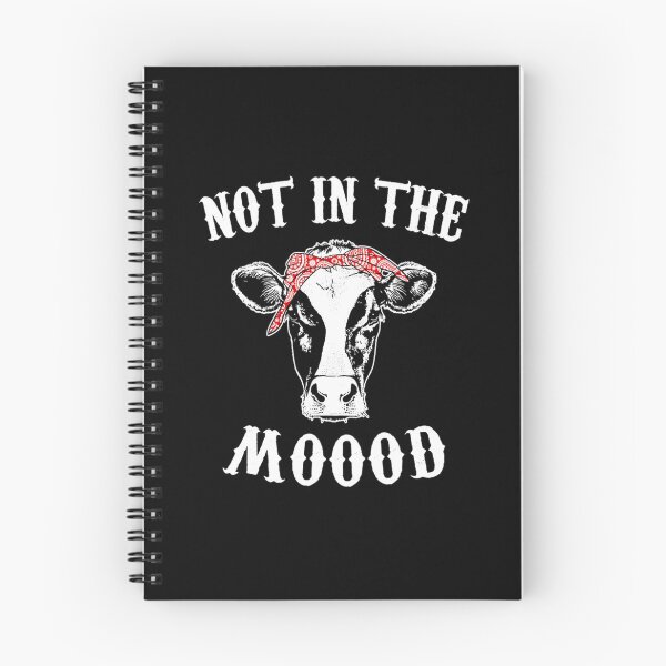 Item preview, NOT IN THE MOOD COW LOVER CUTE HEIFER FACE designed and sold by sobriowslen.