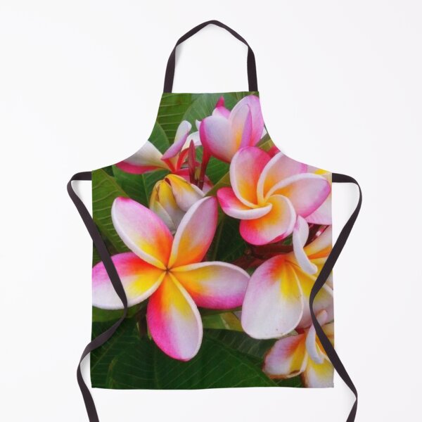 Item preview, pink and yellow plumera floral print DIGITAL TRENDs designed and sold by THE AMERICAN TEEVANGELIST.