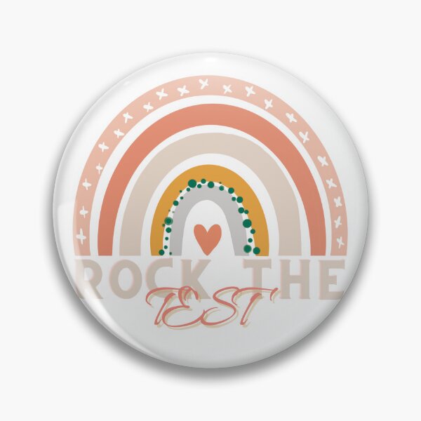 Item preview, Rainbow Rock The Test Testing Don't Stress Just Do Your Best designed and sold by JABASMED.