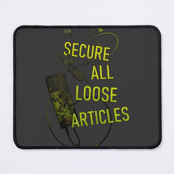 Item preview, Secure All Loose Articles - Grungy Citrus designed and sold by Cabled Creature.