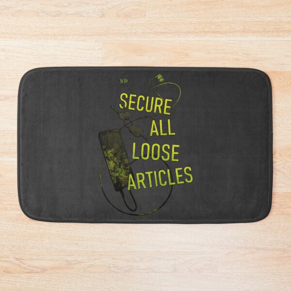 Item preview, Secure All Loose Articles - Grungy Citrus designed and sold by Cabled Creature.