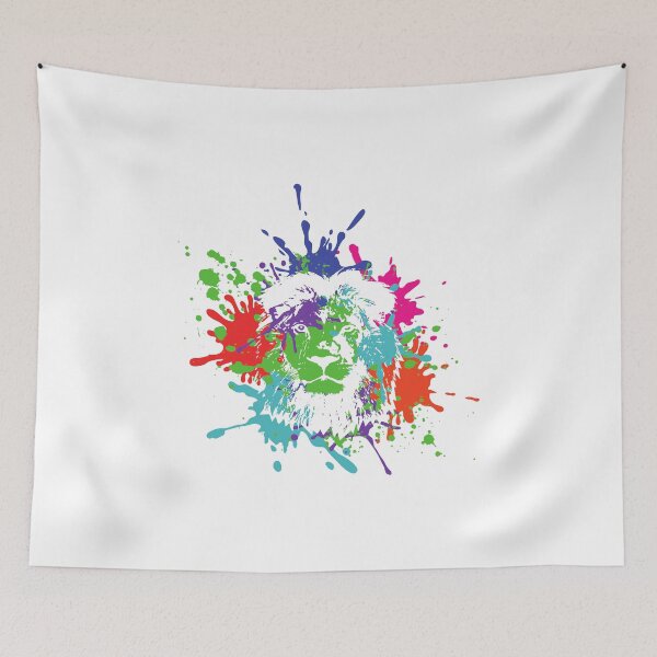 Item preview, Zoomlion-Lion with Colorful Spots designed and sold by badretop.