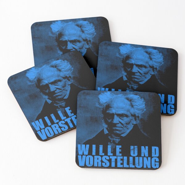 Item preview, Arthur Schopenhauer Wille und Vorstellung, Will and Representation (Blue) designed and sold by Careful Disorder.