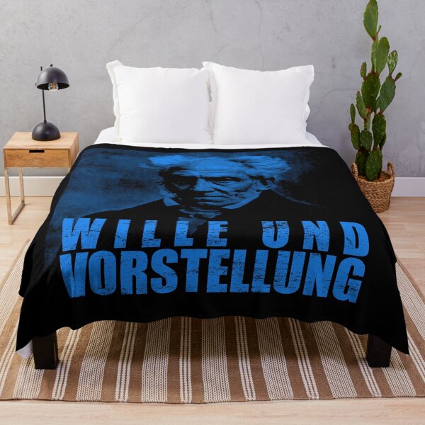 Item preview, Arthur Schopenhauer Wille und Vorstellung, Will and Representation (Blue) designed and sold by Careful Disorder.