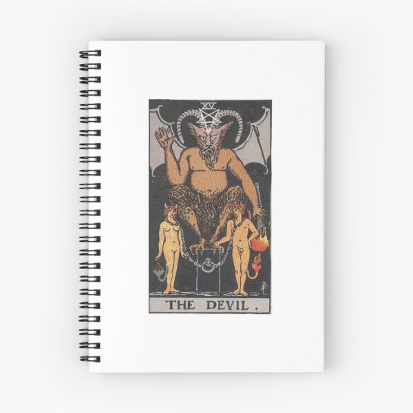 Item preview, The Devil, Raider Waite Tarot, Divination Tarot  designed and sold by snowshade.
