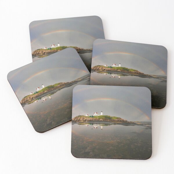 Item preview, Double Rainbow Nubble Lighthouse designed and sold by NickWalkerPhoto.