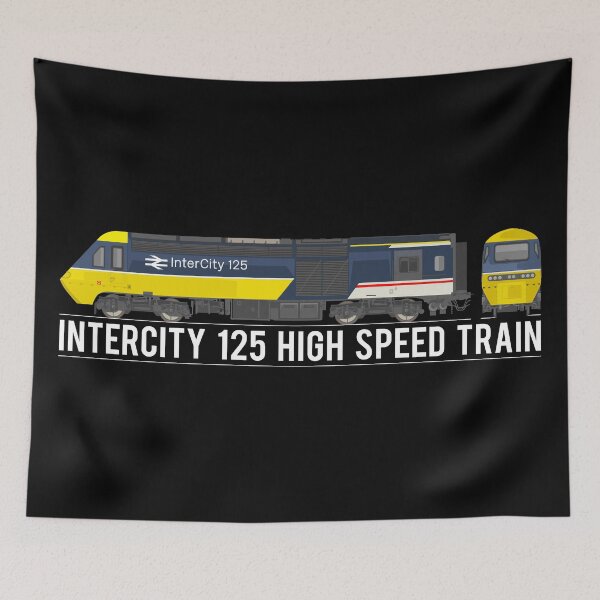 Item preview, InterCity 125 High Speed Train British Rail Color Diagram Gift designed and sold by Maljonic.