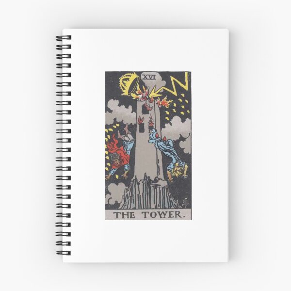 Item preview, The Tower, Raider Waite Tarot, Divination Tarot  designed and sold by snowshade.
