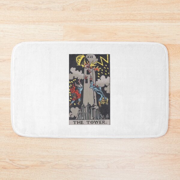 Item preview, The Tower, Raider Waite Tarot, Divination Tarot  designed and sold by snowshade.
