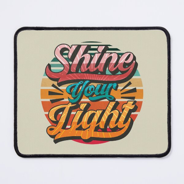 Item preview, Shine your light - inspirational Quote designed and sold by VichallanStudio.