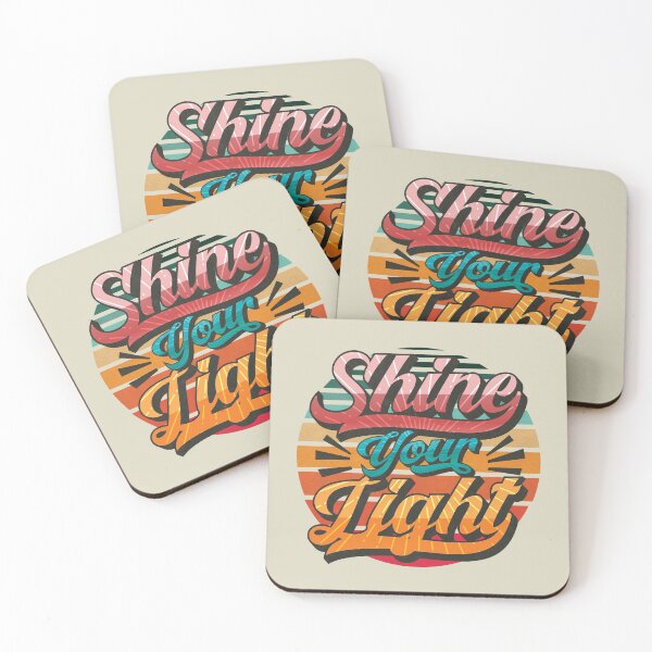 Item preview, Shine your light - inspirational Quote designed and sold by VichallanStudio.