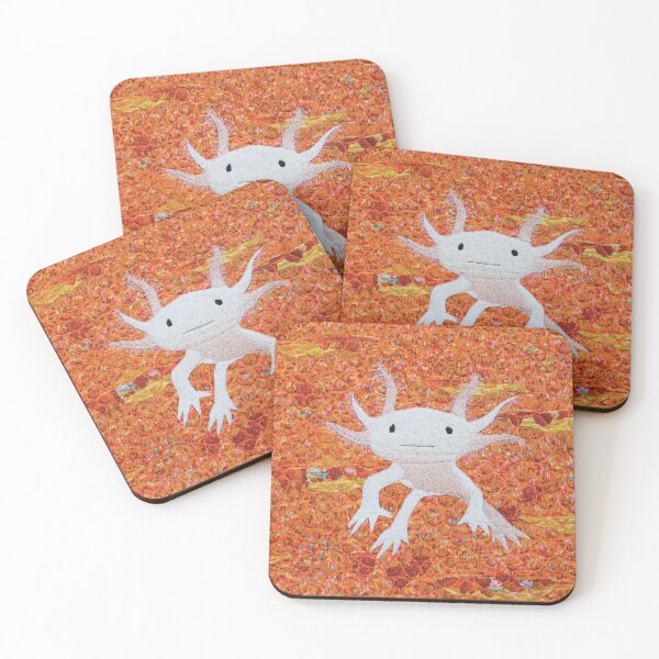 Item preview, Axolotl designed and sold by SCRAPPLIQUE.
