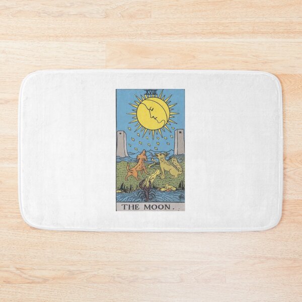 Item preview, The Moon, Raider Waite Tarot, Divination Tarot  designed and sold by snowshade.