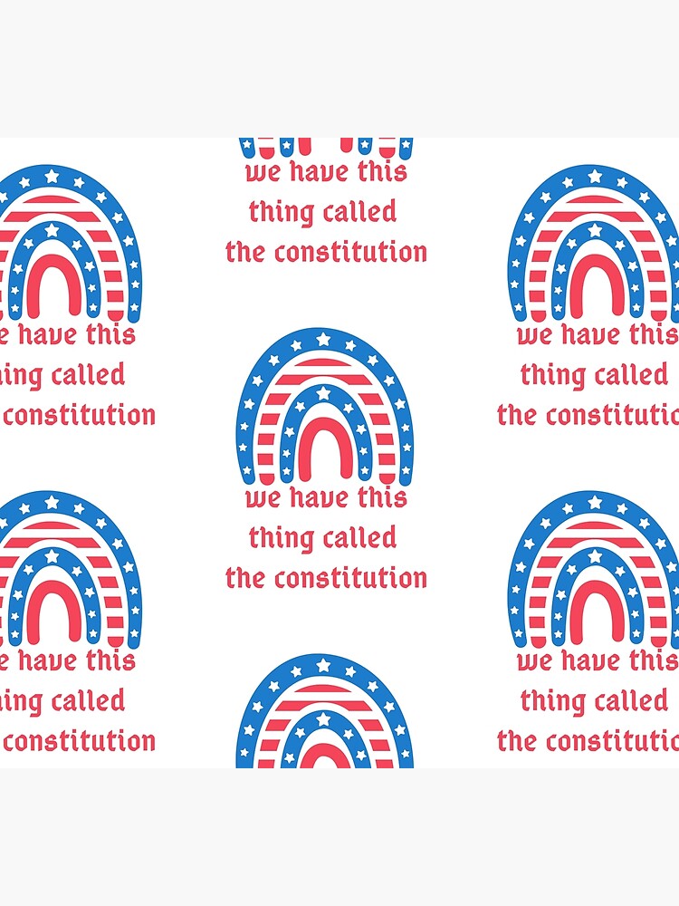 Disover we have this thing called the constitution Socks