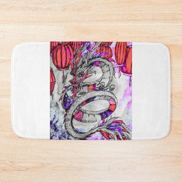 Item preview, Dragon, edited watercolour drawing by Marina Daniluka designed and sold by MariDaniArt.