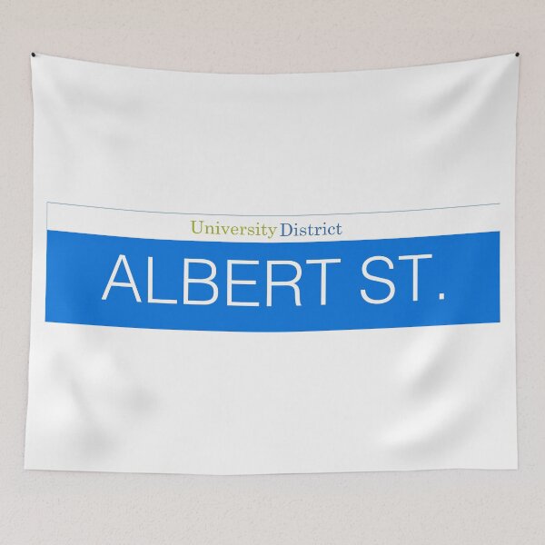 Item preview, Albert Street Sign (Queen's University) designed and sold by loudlighting.