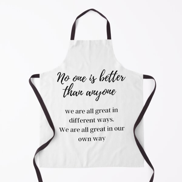 Item preview, No one is better than anyone. We are all great in different ways designed and sold by Mensajes.