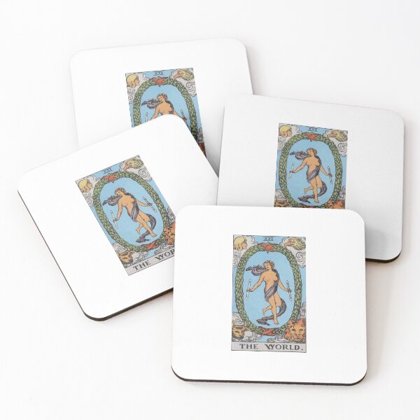 Item preview, The World, Raider Waite Tarot, Divination Tarot  designed and sold by snowshade.