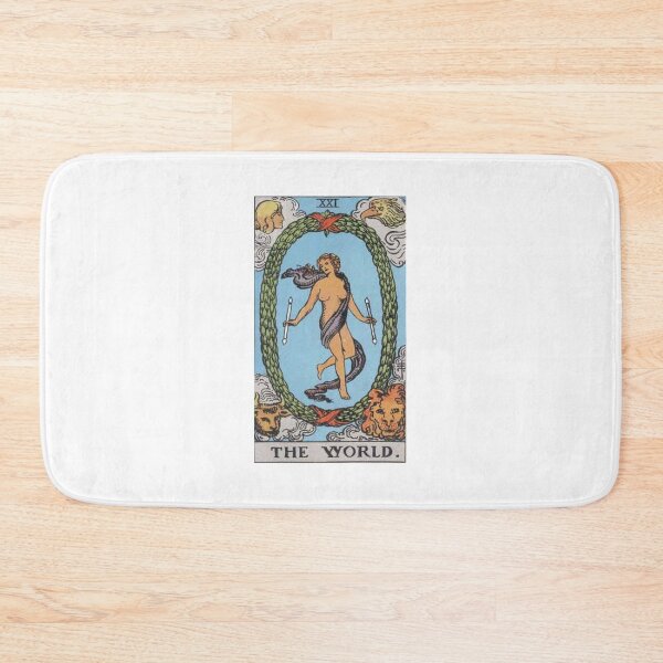 Item preview, The World, Raider Waite Tarot, Divination Tarot  designed and sold by snowshade.