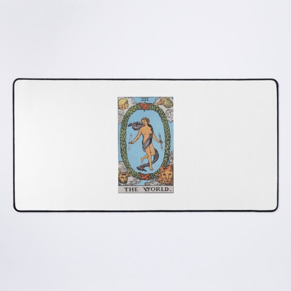 Item preview, The World, Raider Waite Tarot, Divination Tarot designed and sold by snowshade.