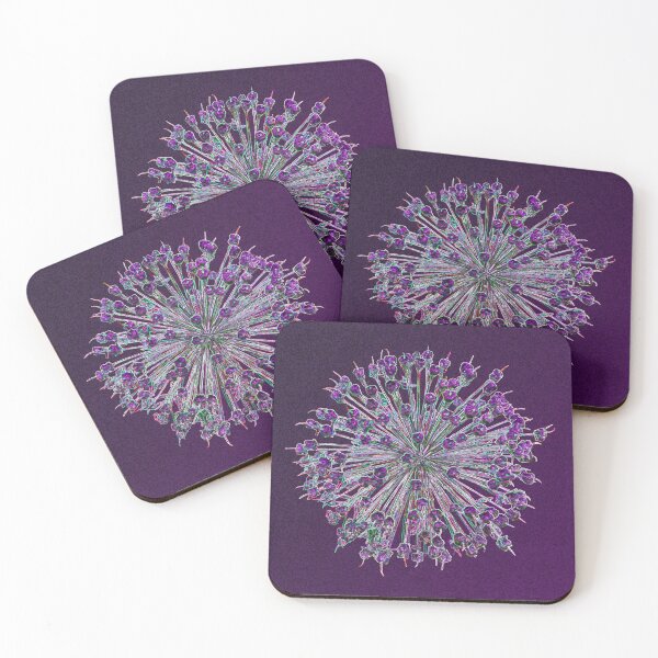 Item preview, Purple Allium 2 designed and sold by Jan Palmer.