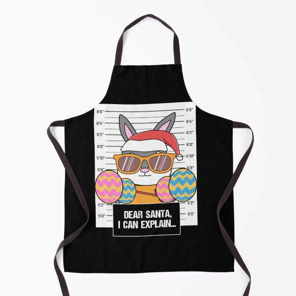 Item preview, DEAR SANTA I CAN EXPLAIN BUNNY GLASSES CRIMINAL CHRISTMAS designed and sold by sobriowslen.