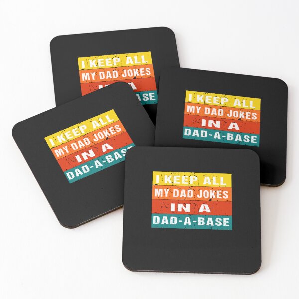 Item preview, I Keep All My Dad Jokes In A Dad-A-Base Vintage Father Dad designed and sold by midodesign20.