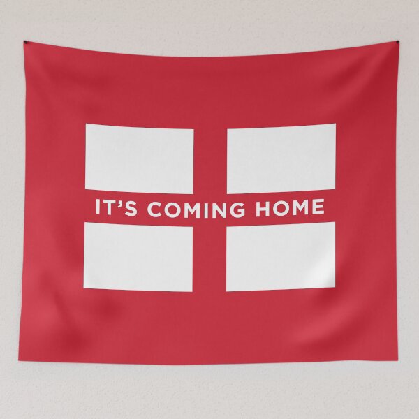 Item preview, It's Coming Home England Flag (On Red) designed and sold by STUDIO-72.