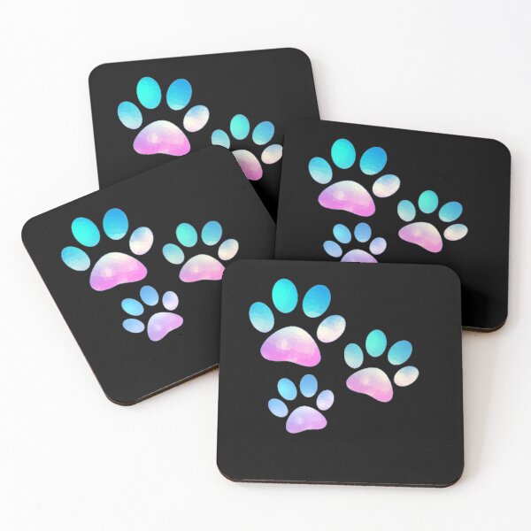 Item preview, Rainbow Paw Print designed and sold by rafiaarts.