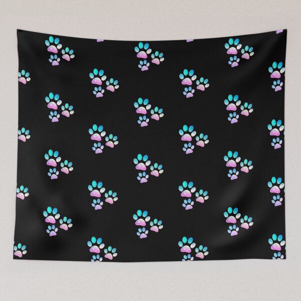 Item preview, Rainbow Paw Print designed and sold by rafiaarts.