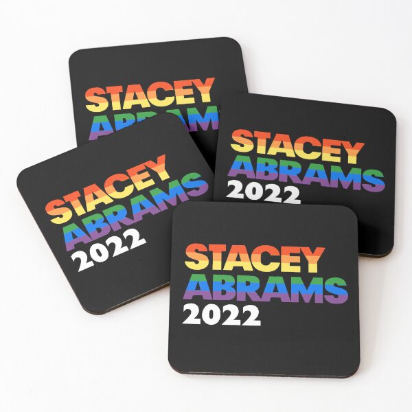 Item preview, Stacey Abrams 2022 Georgia Governor LGBT Gay Pride Rainbow  designed and sold by YikesForever.