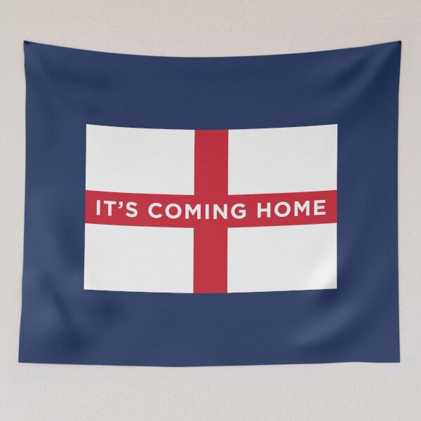 Item preview, It's Coming Home England Flag (On Blue) designed and sold by STUDIO-72.