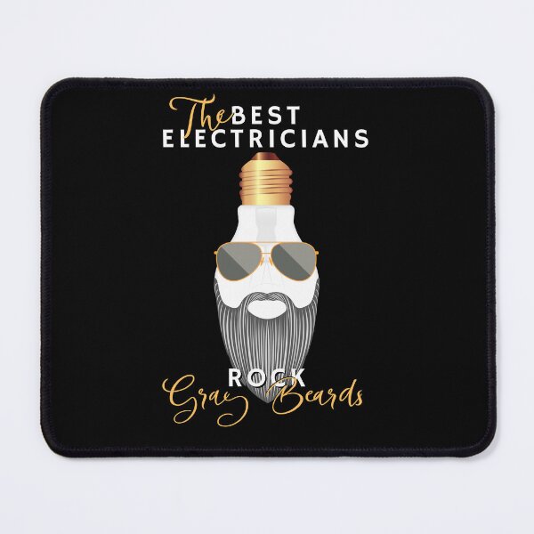 Item preview, The Best Electricians Rock Gray Beards designed and sold by norules.