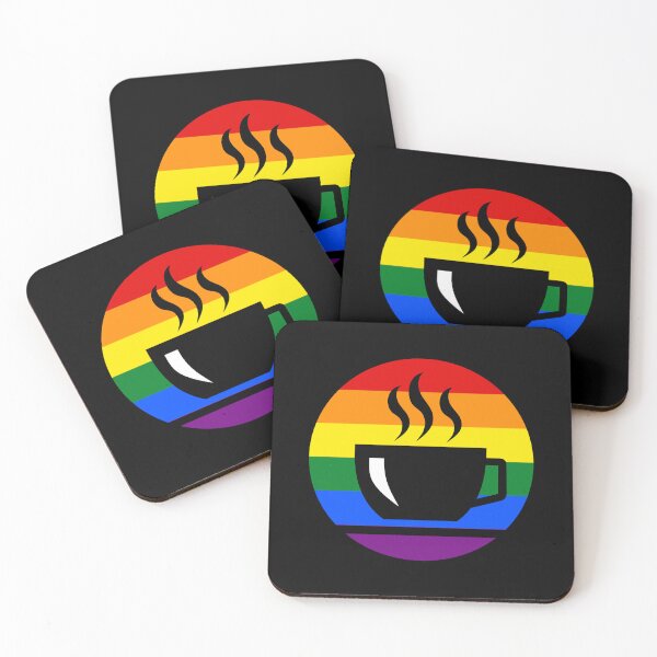Item preview, Coffee Cup with LGBT Pride Flag designed and sold by BojanglerGTX.
