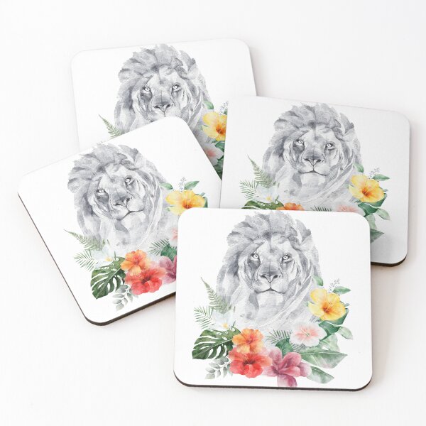Item preview,  Zoomlion-Watercolor Animal Portraits and Flowers Beautiful Creatures designed and sold by badretop.