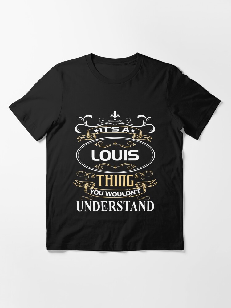  Louis Name Tag T-Shirt : Clothing, Shoes & Jewelry
